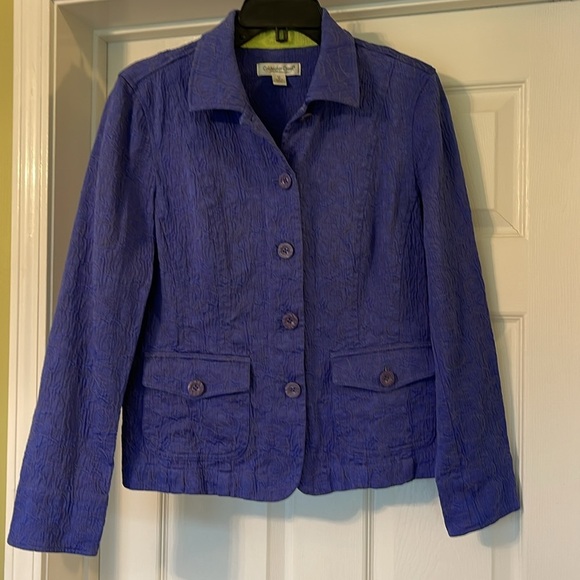 Coldwater Creek Lightweight Jacket Size 12 - Picture 2 of 6